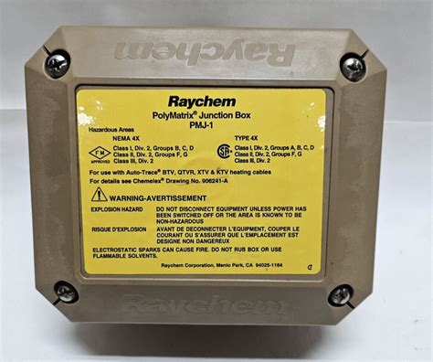 raychem polymatrix junction box|jbm junction boxes.